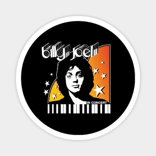 Billy Joel In Concert Retro Repro Magnet